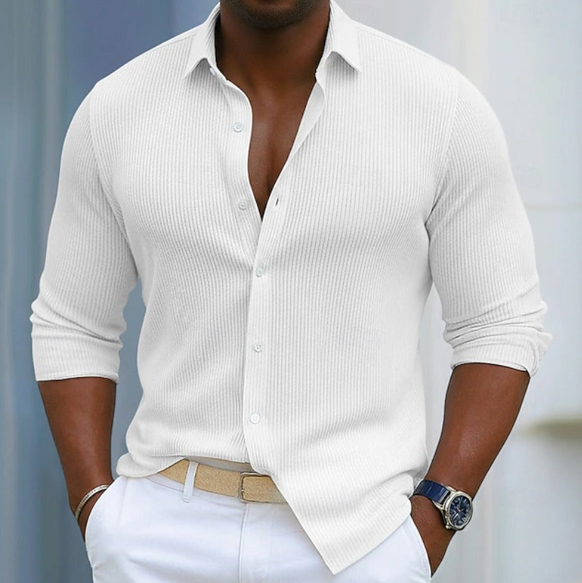Ronnie | Breathable Linen Shirt