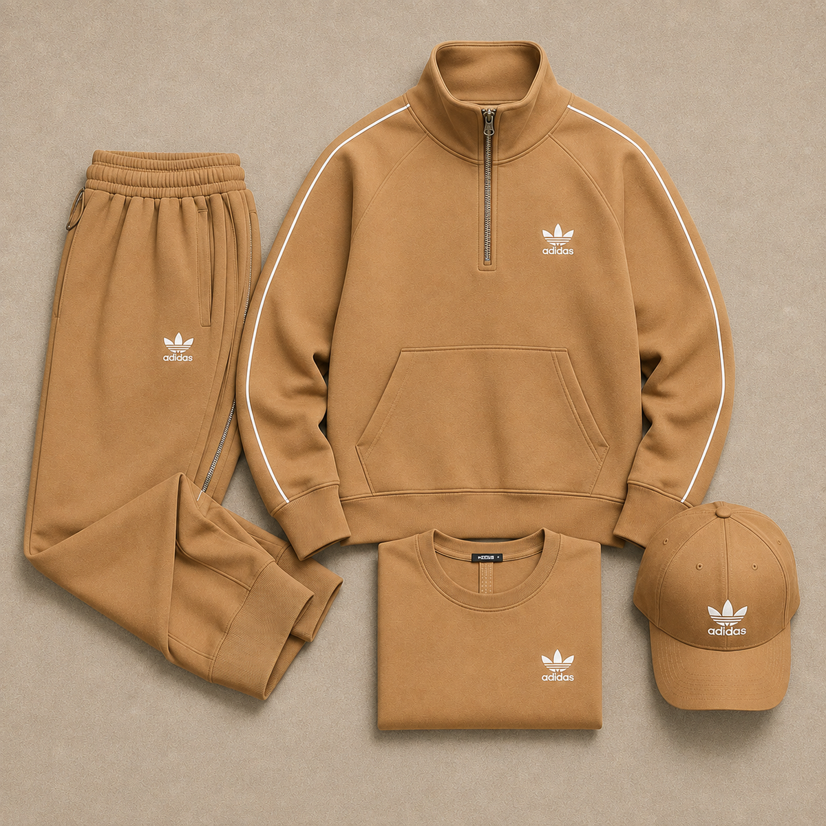 Cozy Half-Zip Comfort Set