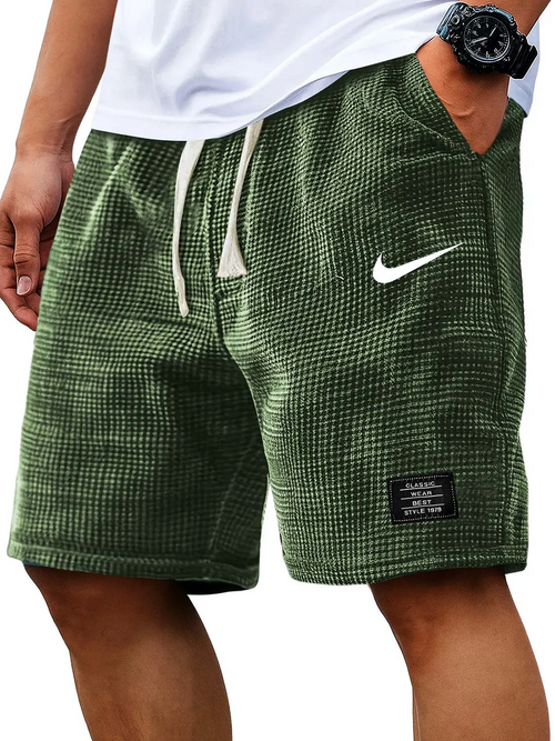 ComfortWaffle Casual Everyday Drawstring Shorts
