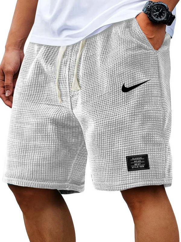 ComfortWaffle Casual Everyday Drawstring Shorts