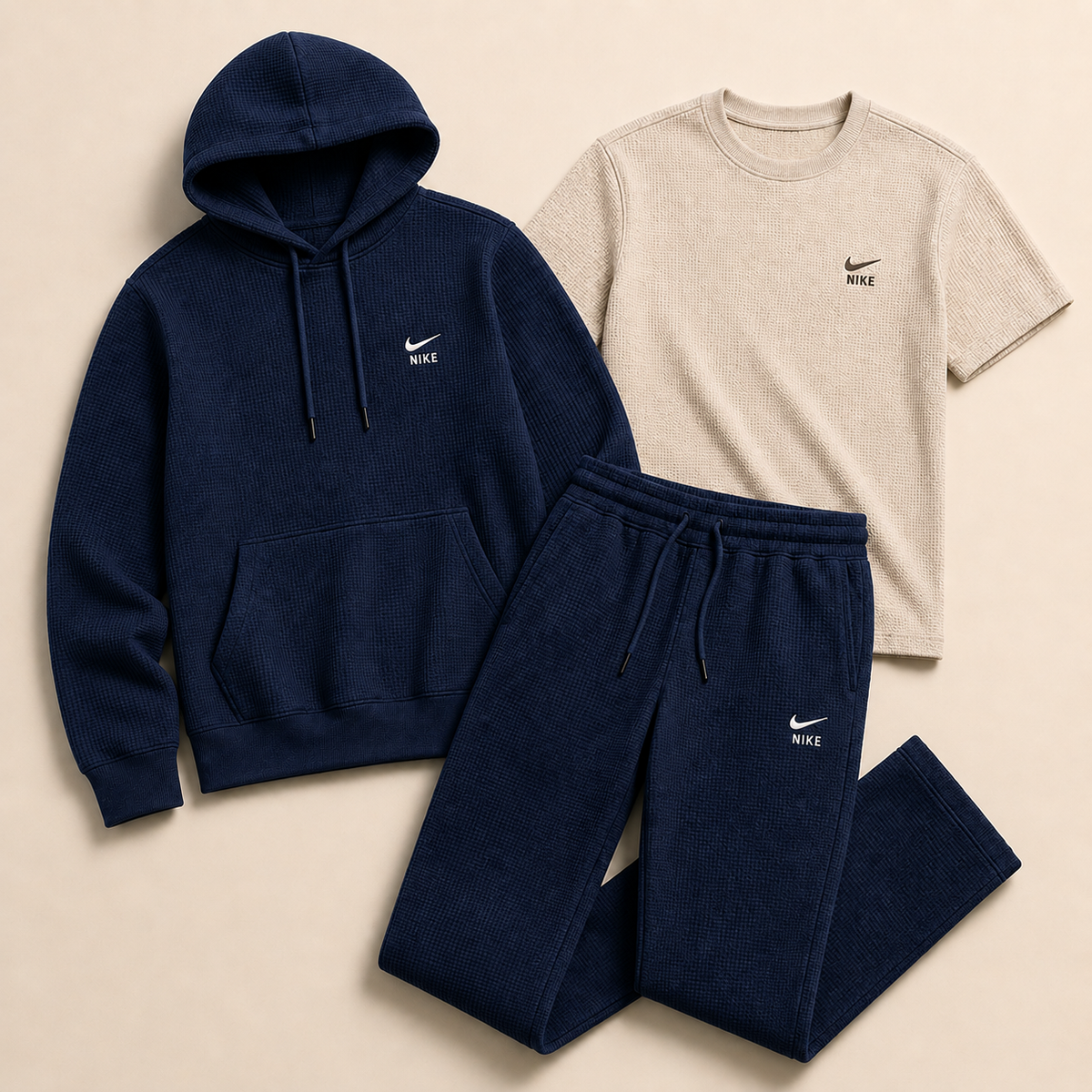 Waffle Everyday Comfort 3-Piece Set